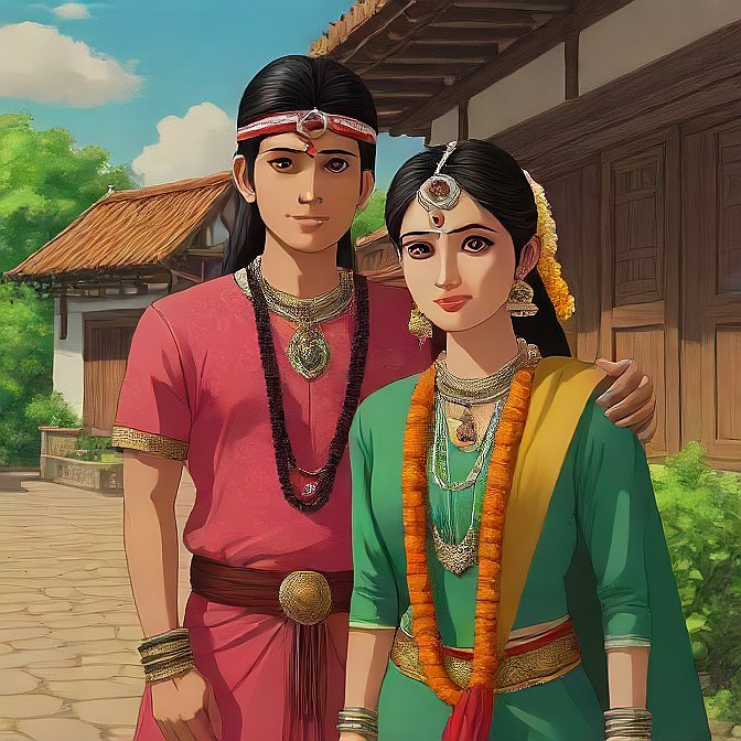 3D cartoon character art